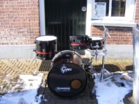 Gretsch Catalina Black red Black HW